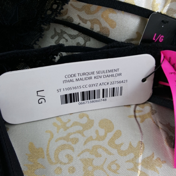 3/$30💥 NWT La Senza Sexy Lace Garter Belt (M/L) - Picture 2 of 7